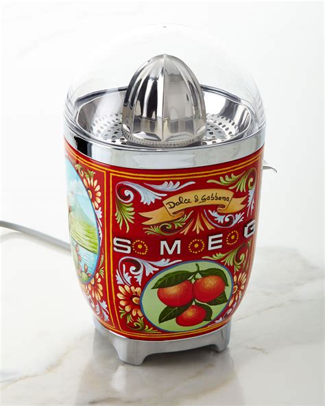 smeg dolce gabbana juicer